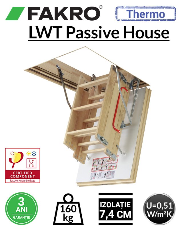 scara de pod LWT Passive House